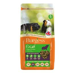 Burgess Excel Adult Guinea Pig Nuggets with Mint 4kg
