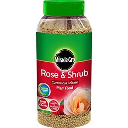 MIRACLE-GRO SLOW RELEASE ROSE AND SHRUB FOOD SHAKER 1KG