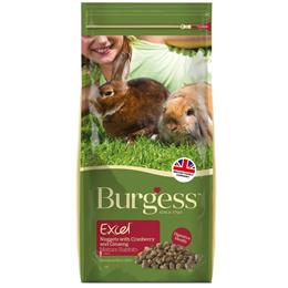 Burgess Excel Mature Rabbit Nuggets Cranberry Ginseng 2kg