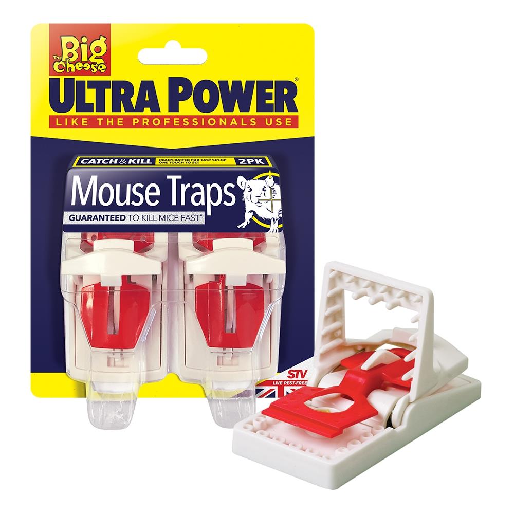 Ultra Power Mouse Traps - Twinpack