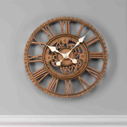 Newby Mechanical Wall Clock 12" 30Cm