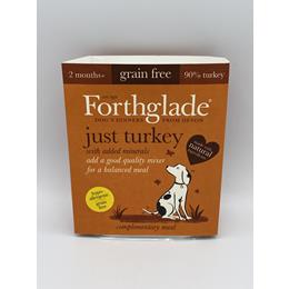 Forthglade Just turkey natural wet dog food (395g)