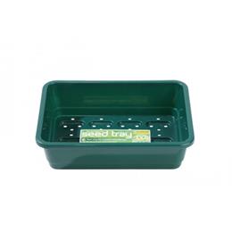 Small Seed Tray Green With Holes