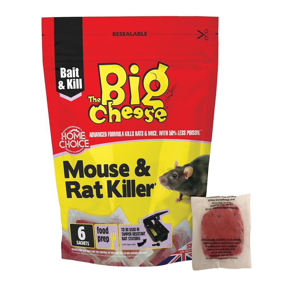 Mouse & Rat Killer - 6 Pack