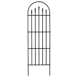 French Arch Trellis with Finials - Black SAVE £10