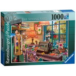 MY HAVEN NO 4, THE SEWING SHED 1000PC