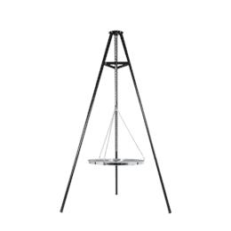 Tripod With Hanging Grill Fire Pit