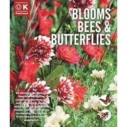 BBB3340 BLOOMS, BEES & BUTTERFLIES RED- WHITE