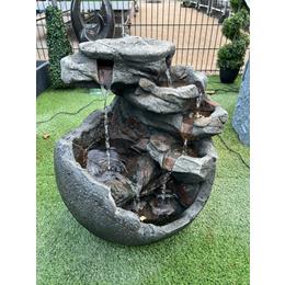 Round Stone Fountain