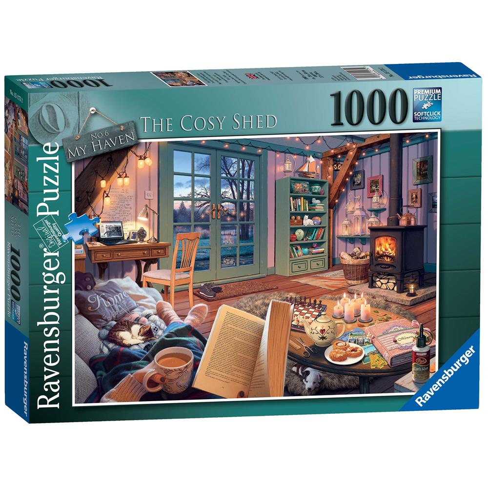 MY HAVEN NO 6, THE COSY SHED 1000PC
