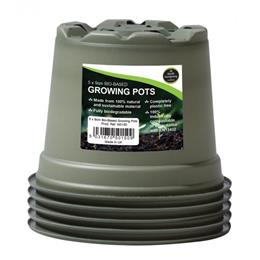 9cm Bio-Based Growing Pots (5)