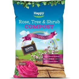 Happy Compost Rose, Tree Shrub 50L