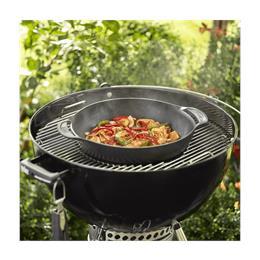 WEBER GOURMET BBQ SYSTEM Wok Set with Steaming Rack