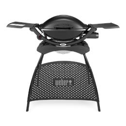 Weber Q 2000 Stand, Black Gas Barbecue