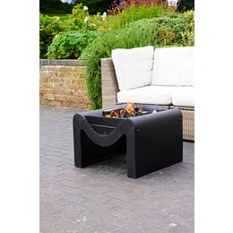 Hexham Metal Firepit with grill (H38cm x W46cm)