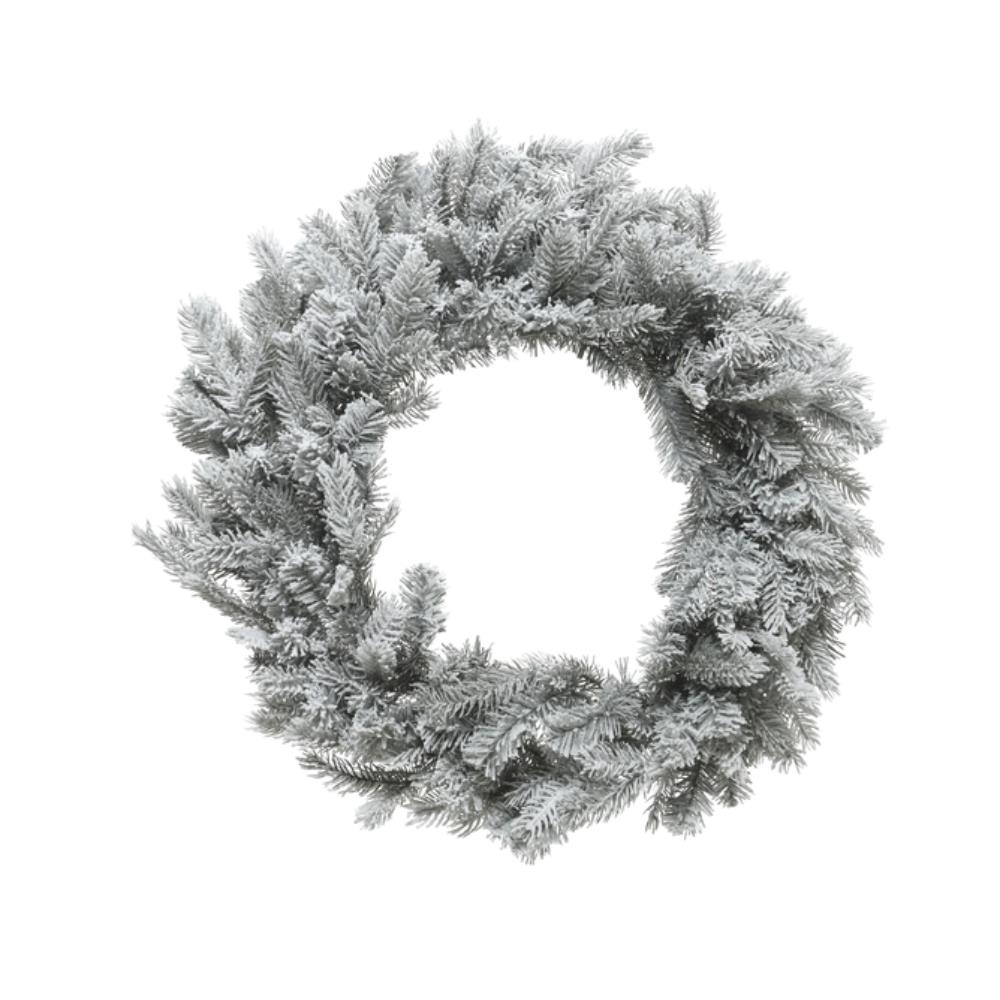 Frosted Grandis Wreath 80cm