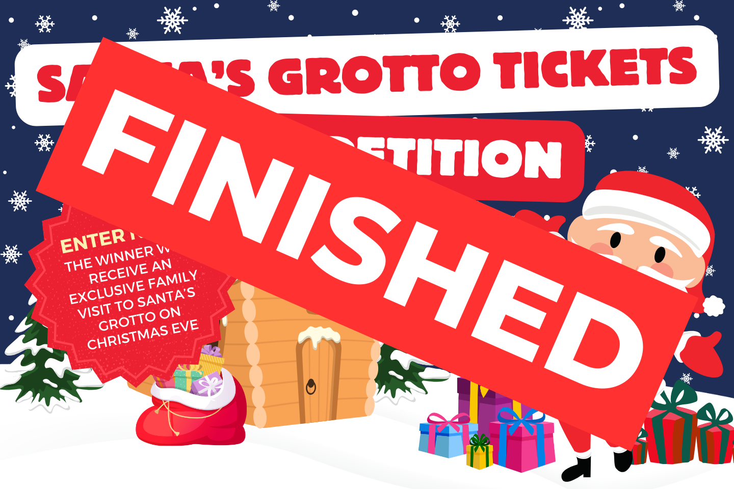 Santa's Grotto Competition FINISHED